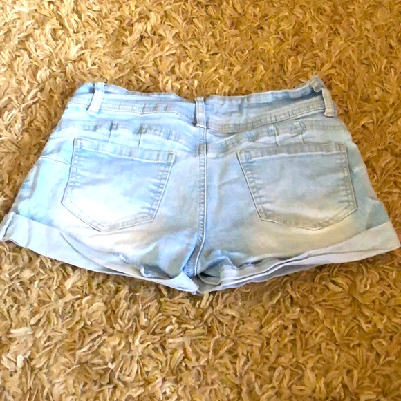 Light blue Jean shorts - Picture 2 of 2